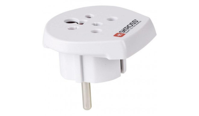 Skross 1.500217-E power plug adapter Type C (Europlug) Universal White
