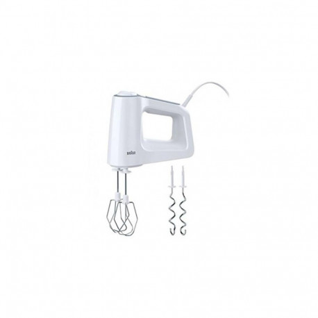 Braun HM 5000 WH Hand mixer 700 W Grey, White