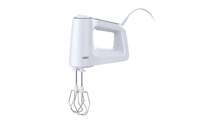 Braun HM 3135 WH Hand mixer 500 W Grey, White