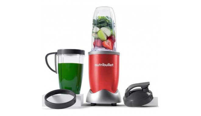 NutriBullet NB907R 0.9 L Cooking blender 900 W Red, Silver