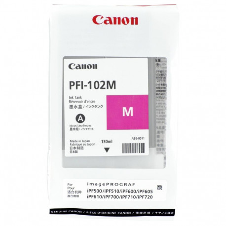 Canon Ink 0897B001 / PFI-102M Magenta
