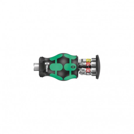 Wera Kraftform Kompakt Stubby Magazin 2 Multi-bit screwdriver Straight screwdriver