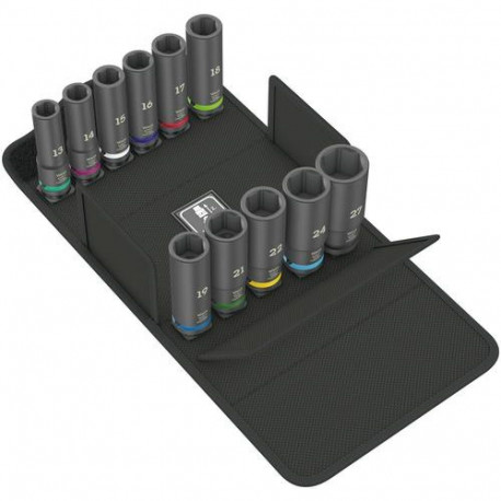 Wera 05004841001 impact socket Impact socket set Black
