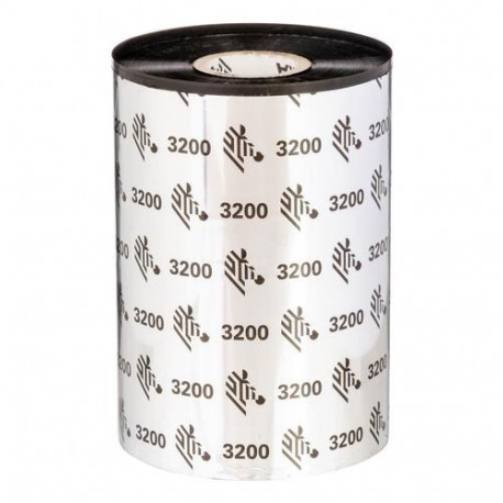 Zebra 3200 Premium Wax-Resin thermal ribbon 450 m Black