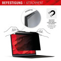 Displex PRIVACY SAFE magnetic 2-way privacy filter for Laptop/ Notebook 13,3&#039;&#039; (16