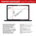 Displex PRIVACY SAFE magnetic 2-way privacy filter for Laptop/ Notebook 13,3&#039;&#039; (16
