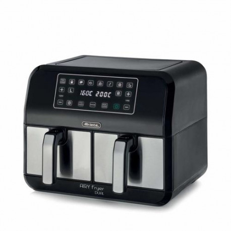 Ariete 4624/00 Double 8 L 1700 W Hot air fryer Black, Silver