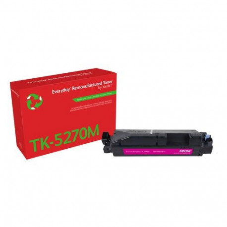 Everyday™ Magenta Remanufactured Toner by Xerox compatible with Kyocera TK-5270M, Standard capacity