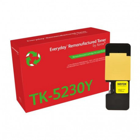 Everyday™ Yellow Remanufactured Toner by Xerox compatible with Kyocera TK-5230Y, Standard capacity