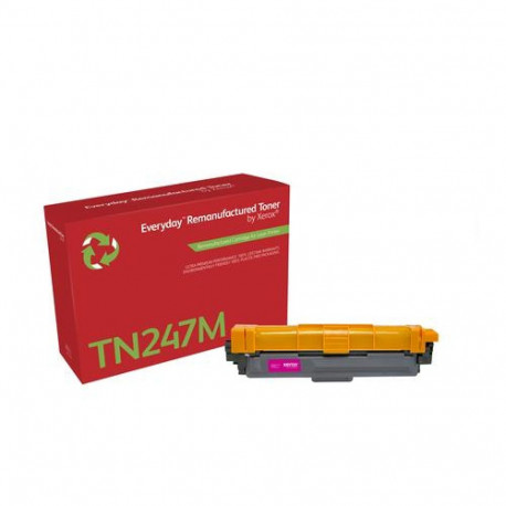 Everyday™ Magenta Remanufactured Toner by Xerox compatible with Brother TN247M, High capacity