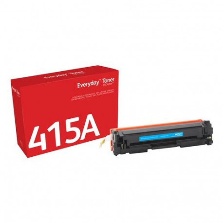 EverydayTM Cyan Toner by Xerox compatible with HP 415A (W2031A), Standard capacity