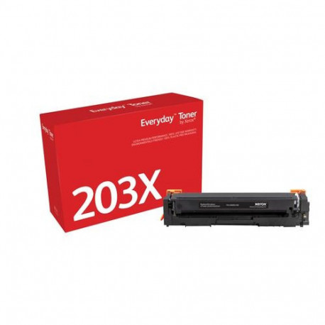 EverydayTM Black Toner by Xerox compatible with HP 203X (CF540X), High capacity