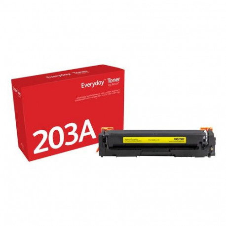 EverydayTM Yellow Toner by Xerox compatible with HP 203A (CF542A), Standard capacity