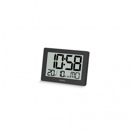 Hama 00222230 wall/table clock Digital clock Rectangle Black
