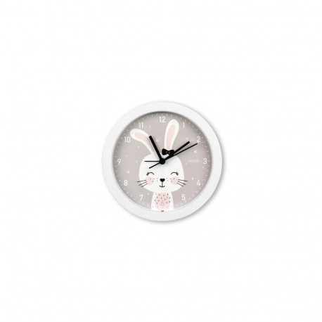 Hama Maui Analog clock Round Grey, White