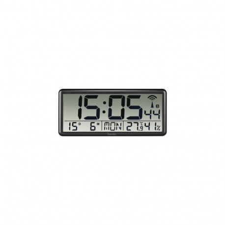 Hama Jumbo Digital clock Rectangle Black