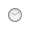 Hama Capri Quartz clock Round Black, White