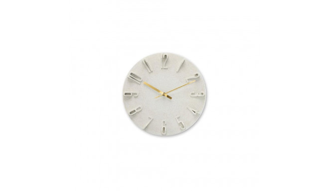Hama Corfu Quartz clock Round Beige