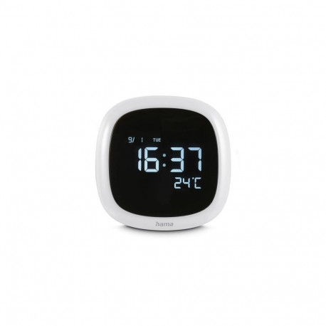 Hama Bora Bora Digital alarm clock White