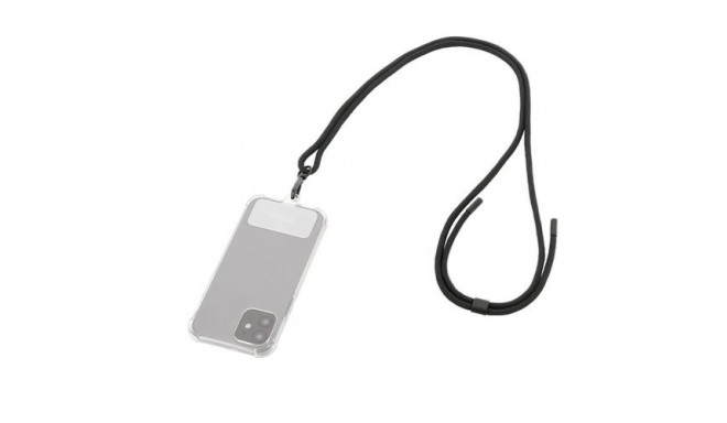 Mobilis 0011340 Universal Removable Smartphone Lanyard - 75 cm - Black