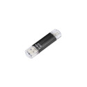 Hama Laeta Twin, 32GB USB flash drive USB Type-A / Micro-USB 3.2 Gen 1 (3.1 Gen 1) Black