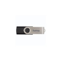 Hama 8GB Rotate USB flash drive USB Type-A 2.0 Black, Silver