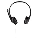 Hama Essential HS 300 Headset Wired Head-band Calls/Music Grey
