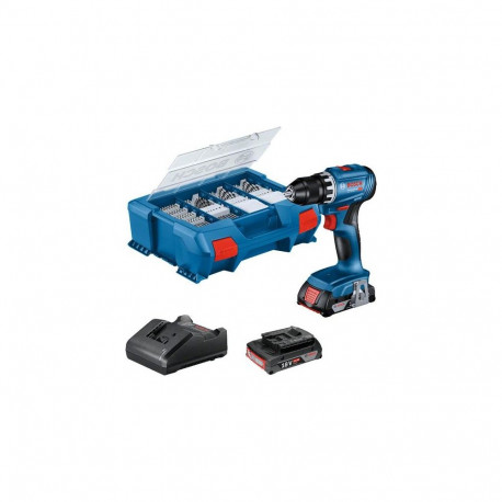 Bosch GSR 18V-45 Professional 500 RPM Keyless 900 g Black, Blue