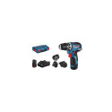 Bosch GSR 12V-35 FC 1750 RPM Keyless 590 g Black, Blue, Red