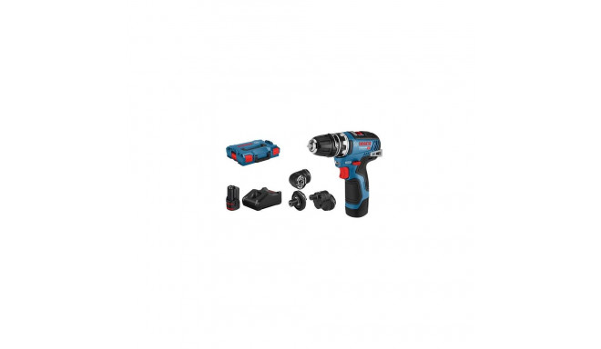 Bosch GSR 12V-35 FC 1750 RPM Keyless 590 g Black, Blue, Red
