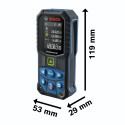 Bosch GLM 50-27 CG Professional Laser distance meter Black, Blue 50 m