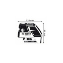 Bosch GCL 25 Professional Point level 635 nm (&lt; 1 mW)