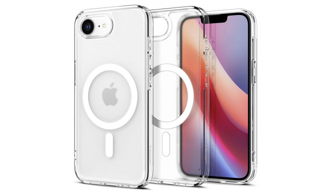SPIGEN case ULTRA HYBRID MAG compatible with MagSafe for IPHONE 16E 2025 frost white