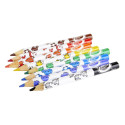 CRAYOLA MINIKIDS 8 suurt dekoreeritud pliiatsit