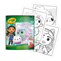 CRAYOLA GABBY´S DOLLHOUSE Color & Sticker Activity Set
