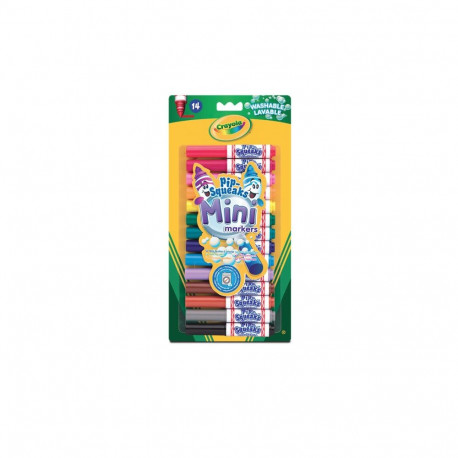 CRAYOLA Pipsqueaks mini markers, 14 pcs