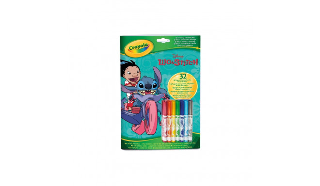 CRAYOLA Lilo&Stitch Värvimis- ja tegevusraamat