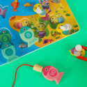 Montessori mesimagneti puidust kalapüügimäng