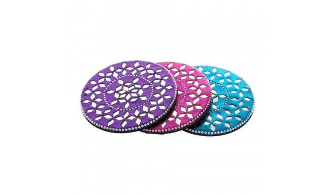 Костер DKD Home Decor Алюминий Деревянный MDF (3 pcs)