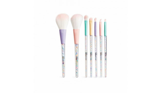 Komplekt meigi pintsleid IDC Institute Candy Sünteetiline (7 pcs)