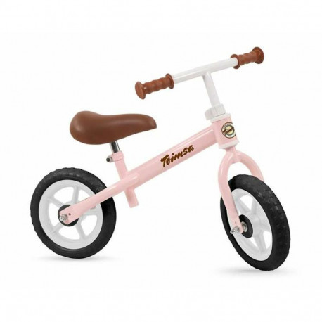 Lasteratas Toimsa 10" Pedaalideta Roosa + 2 aastat