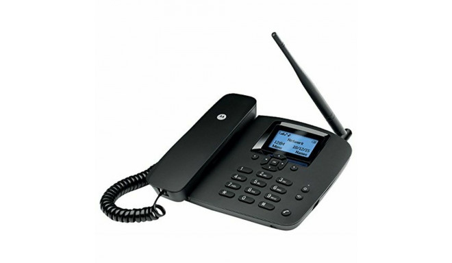 Landline Telephone Motorola Dual Band GSM 2,2" LCD Black