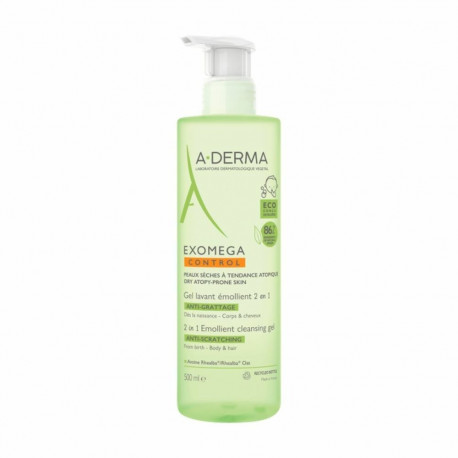 Facial Sun Cream A-Derma Exomega Control 500 ml