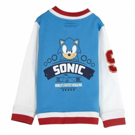Children's Sports Jacket Sonic Blue - 10 Years