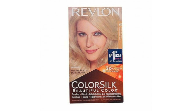 Ammoniaagivaba juuksevärv Colorsilk Revlon I0021838 Tuhkblond (1 Ühikut)