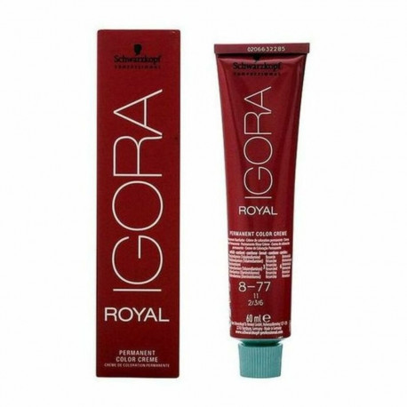 Püsivärv Schwarzkopf Igora Royal Nº 8-77 02/13 60 ml