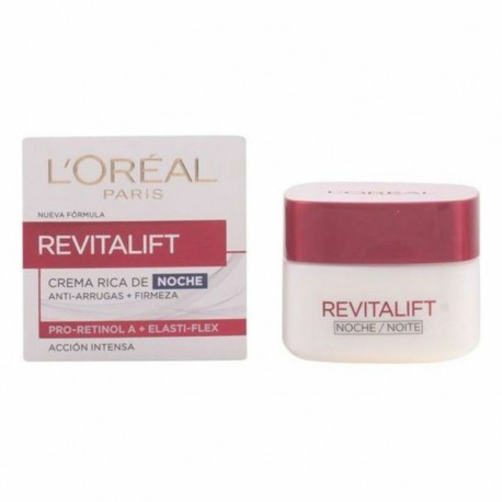 Night Cream Revitalift L'Oreal Make Up - 50 ml