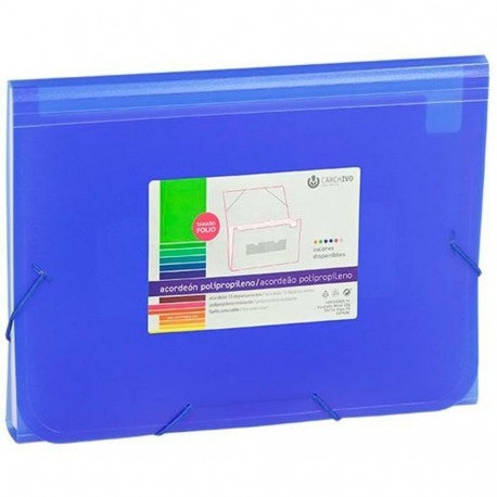 Organiser Folder Carchivo Blue Sheet