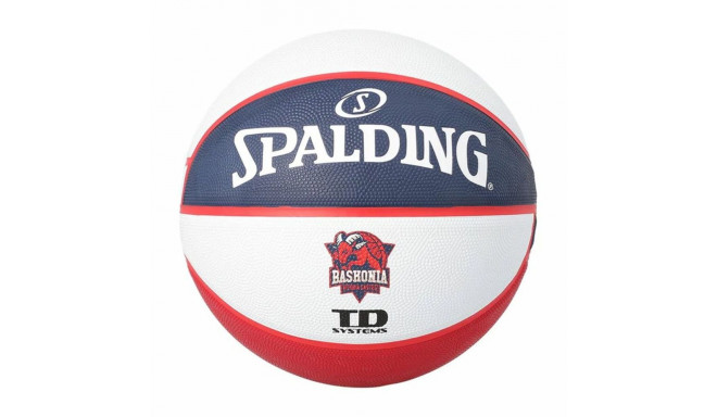 Basketball Ball Spalding Baskonia Vitoria Red 7