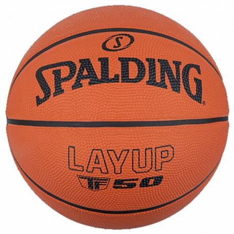 Korvpalli Pall Spalding Layup TF-50 Mitmevärviline 5 Naturaalne kumm